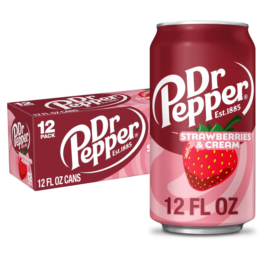 Dr Pepper Strawberries & Cream Soda N2
