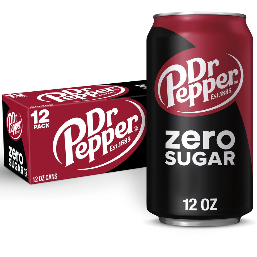 Dr Pepper Zero Sugar Soda D4